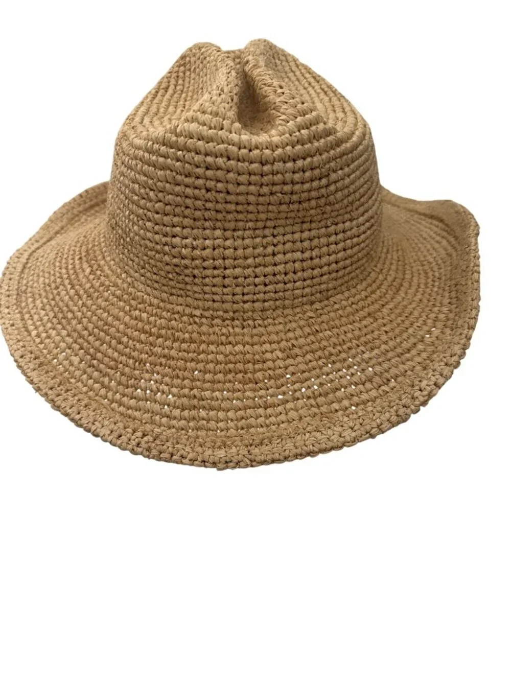 NWT Lack of Color Raffia Cowboy Hat Natural Womens Size 56cm/Medium - Picture 2 of 8
